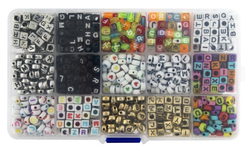 Korálky abeceda - 15 druhů