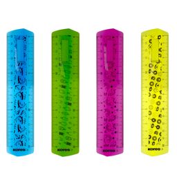 Obrázek produktu: Kores Ohebné pravítko Elastik 15 cm - mix barev
