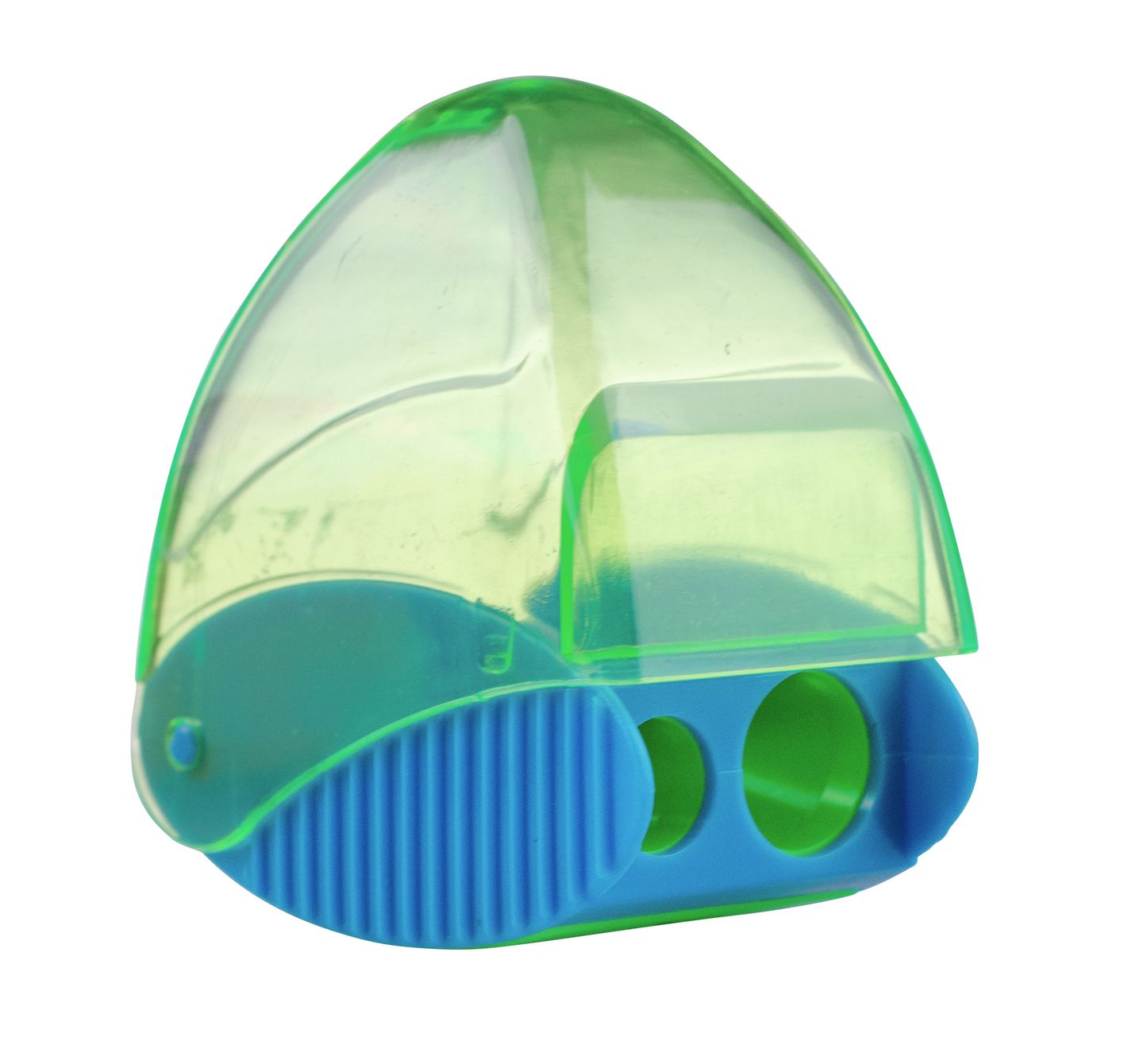 Kores Ořezávátko Snappy DUO dvojité se zásobníkem - mix barev