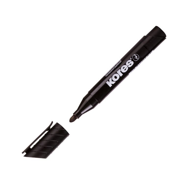 Popisovač K-Marker černá Kores
