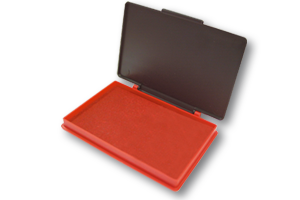Obrázek produktu: Kores Razítková poduška 7 × 11 cm - červená