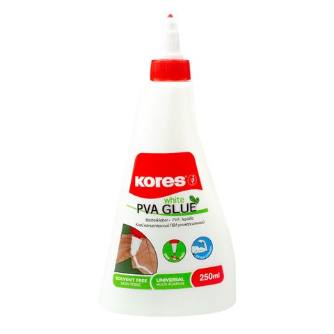 Obrázek produktu: Kores White glue Tekuté lepidlo 250 ml