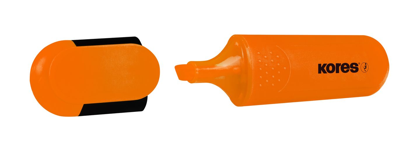Kores Zvýrazňovač Bright Liner - oranžový