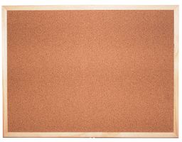 Obrázek produktu: Korková tabule v dřevěném rámu 90 × 120 cm