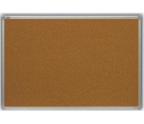 Obrázek produktu: Korková tabule v hliníkovém rámu 100 × 150 cm