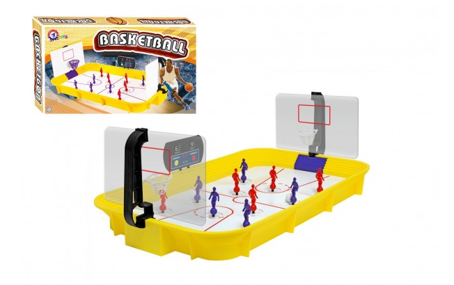 Košíková/Basketbal společenská hra, plast v krabici 53x31x9cm