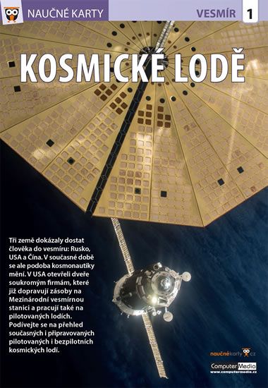 Obrázek produktu: Kosmické lodě - Naučné karty