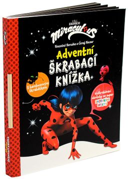 Obrázek produktu: Kouzelná Beruška a Černý Kocour - Adventní škrabací knížka