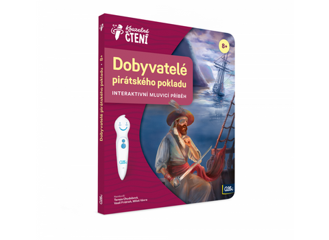 Obrázek produktu: Kouzelné čtení - Kniha Dobyvatelé pirátského pokladu