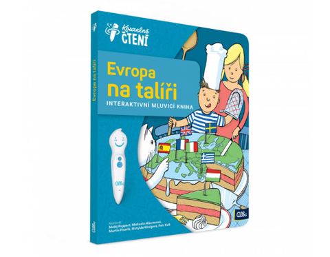 Obrázek produktu: Kouzelné čtení - Kniha Evropa na talíři