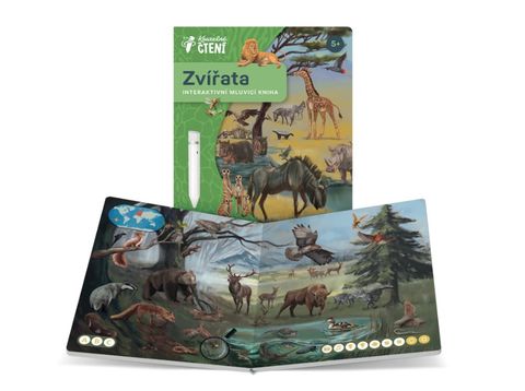Obrázek produktu: Kouzelné čtení - Kniha Zvířata