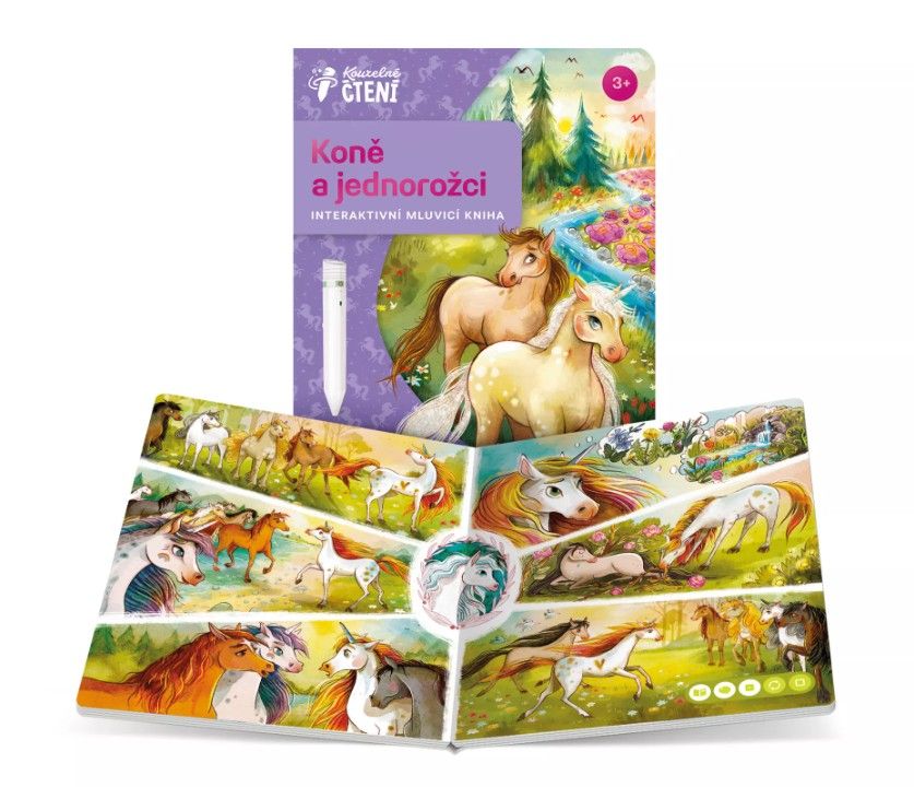 Kouzelné čtení - Koně a jednorožci