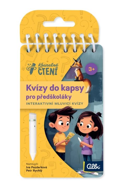 Obrázek produktu: Kouzelné čtení - Kvízy do kapsy pro předškoláky