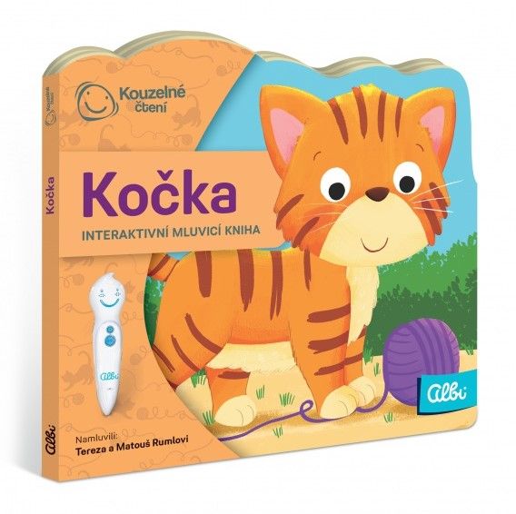 Kouzelné čtení - minikniha Kočka