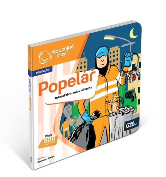 Kouzelné čtení - minikniha povolání popelář