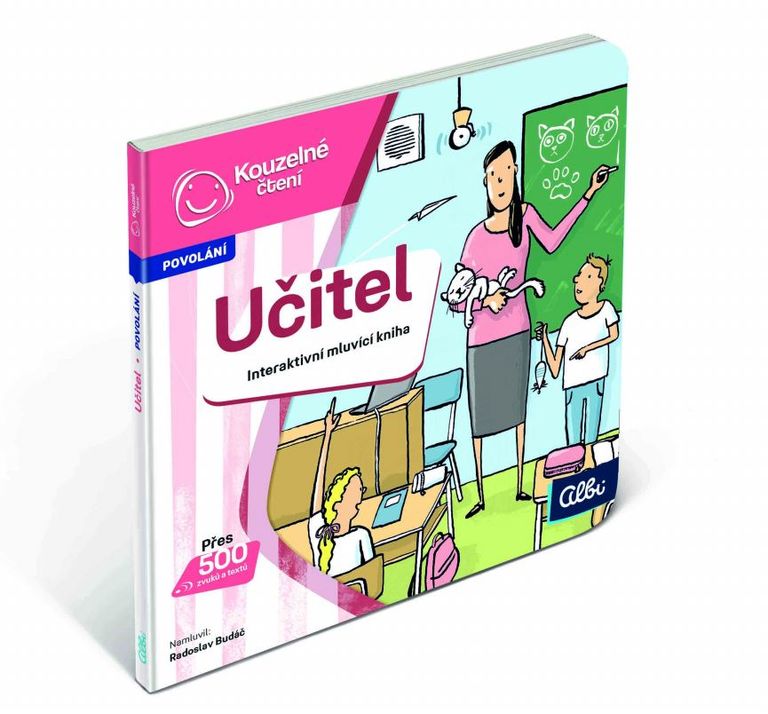 Levně Kouzelné čtení - Minikniha povolání - Učitel