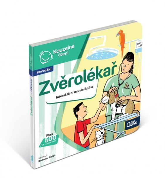 Kouzelné čtení - minikniha povolání zvěrolékař