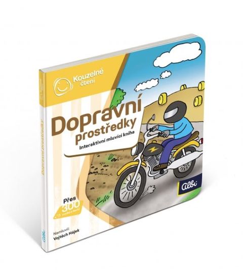 Obrázek produktu: Kouzelné čtení - Minikniha pro nejmenší - Dopravní prostředky