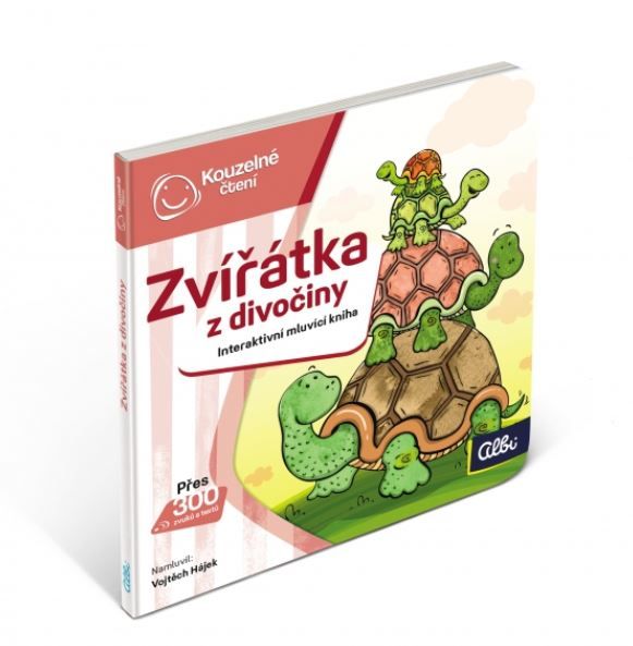 Kouzelné čtení - Zvířátka z divočiny minikniha