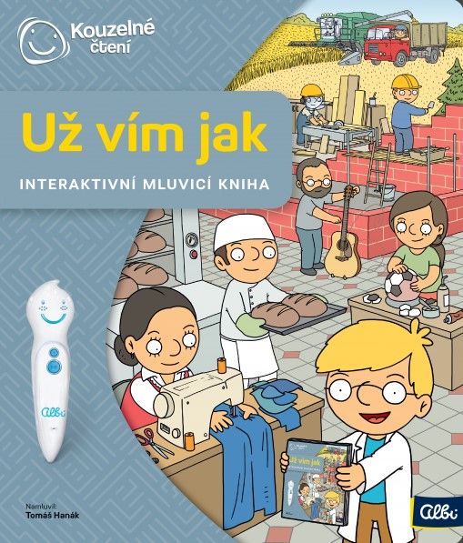 Albi Kouzelné čtení kniha Už vím jak