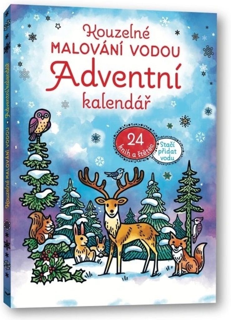 Kouzelné malování vodou - Adventní kalendář