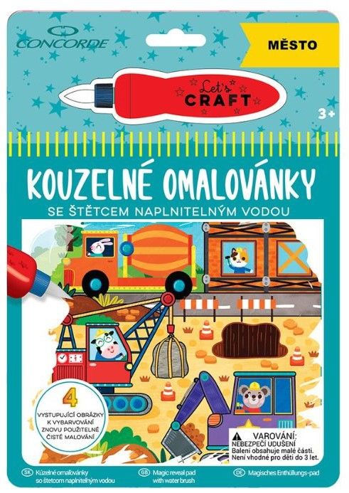 Levně Kouzelné omalovánky CONCORDE, Město