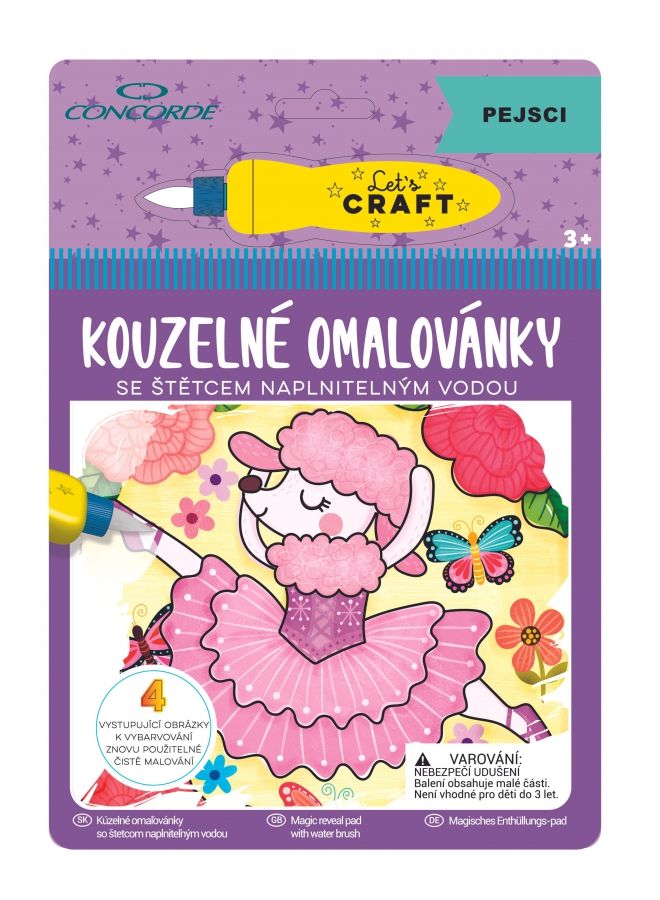 Levně Kouzelné omalovánky CONCORDE, Pejsci