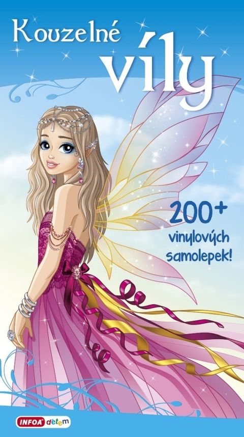 Obrázek produktu: Kouzelné víly - 200 vinylových samolepek!