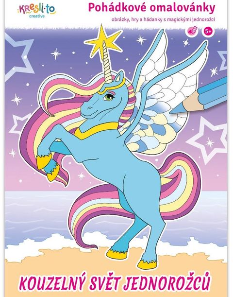 Obrázek produktu: Kouzelný svět Jednorozčů - omalovánky