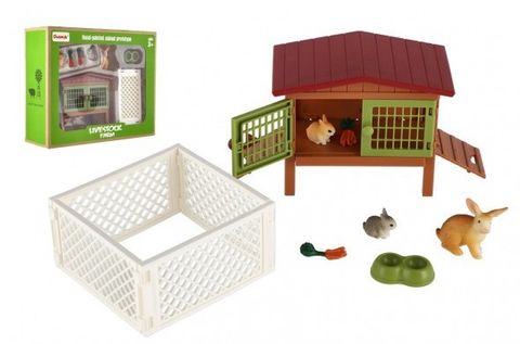 Obrázek produktu: Králíkárna s výběhem s doplňky