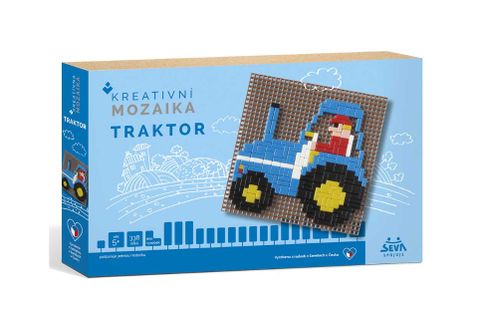 Obrázek produktu: Kreativní mozaika Traktor 338 dílků