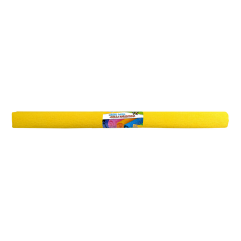 Obrázek produktu: Krepový papír, 50 × 200 cm, žlutý