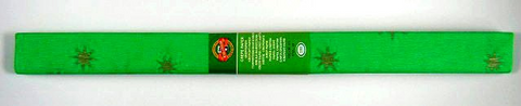 Obrázek produktu: Krepový papír - zelený + zlatá hvězda