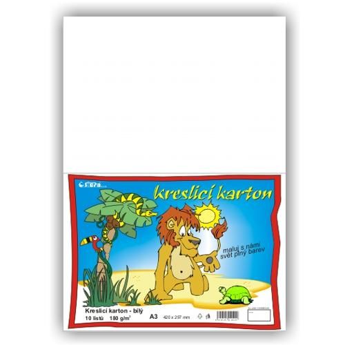 Kreslicí karton A3 180 g - 10 ks