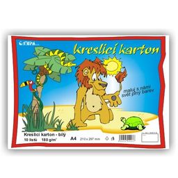 Obrázek produktu: Kreslicí karton A4 180 g - 10 ks