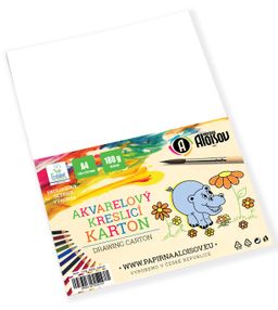 Obrázek produktu: Kreslicí karton akvarelový A4 180 g - 10 ks