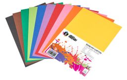 Obrázek produktu: Kreslicí karton barevný A4 - 180g - 10 ks - mix 10 barev