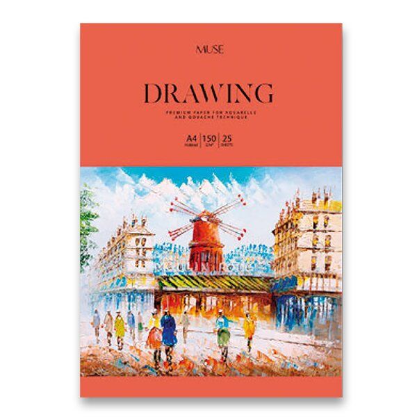 Kreslicí karton Shkolyaryk Muse Drawing - A4+, 25 listů