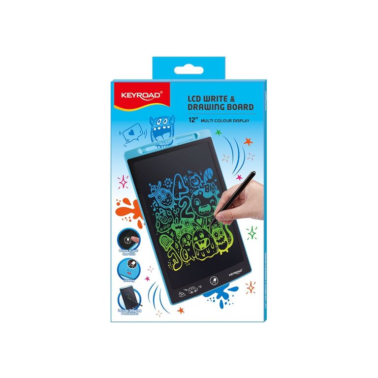Kreslicí tabulka KEYROAD LCD 12", asort KEYROAD