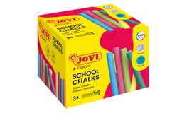 Obrázek produktu: Křídy školní JOVI - 100 kusů barevné, bezprašné