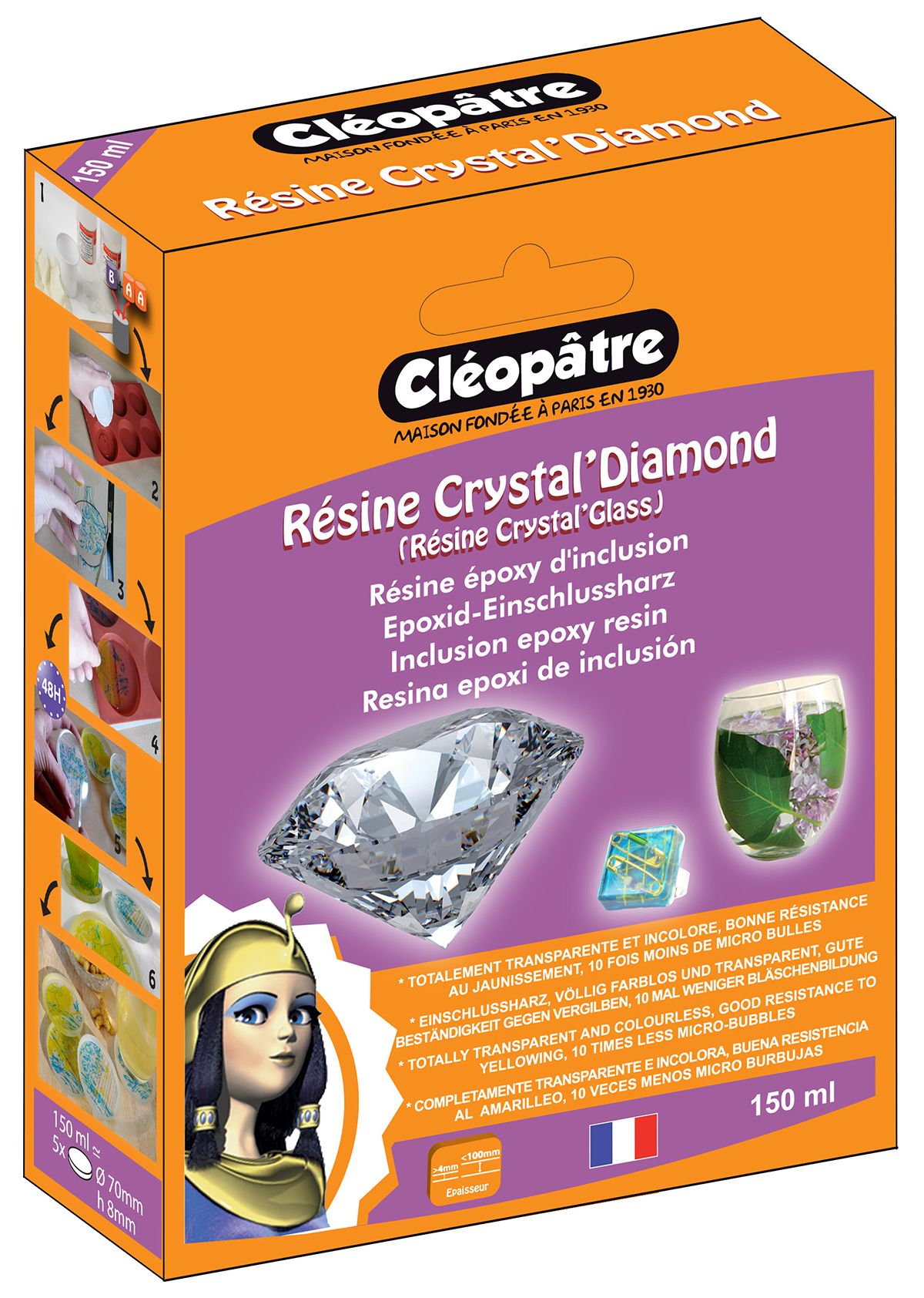 Křišťálová pryskyřice Crystal'Diamond 150 ml