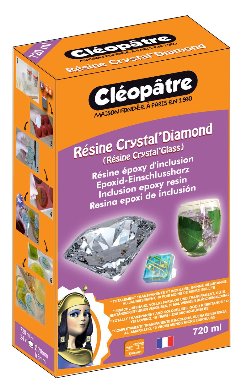 Cleopatre Křišťálová pryskyřice Crystal Diamond 720 ml