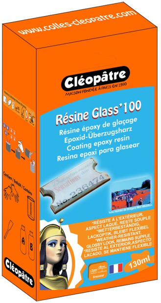 Křišťálová pryskyřice Glass'Flex 130 ml