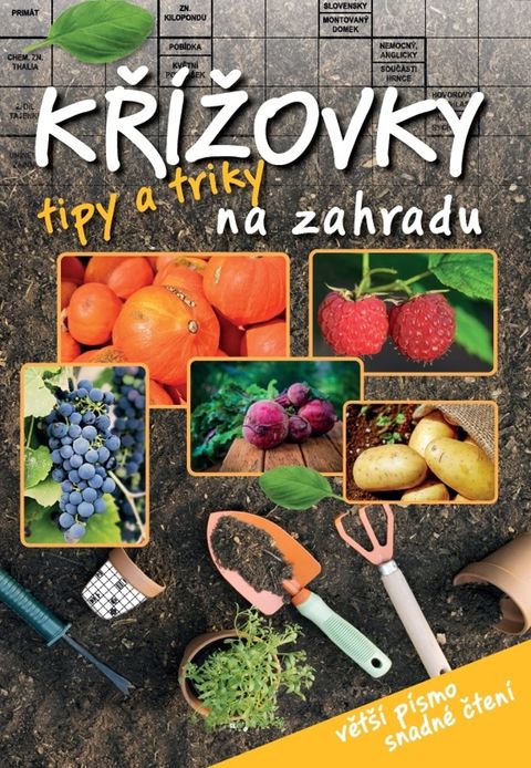 Obrázek produktu: Křížovky tipy a triky na zahradu