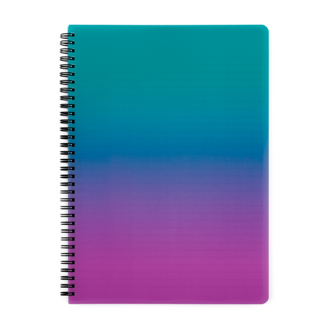 Obrázek produktu: Kroužkový blok A4 PP OMBRE - růžová