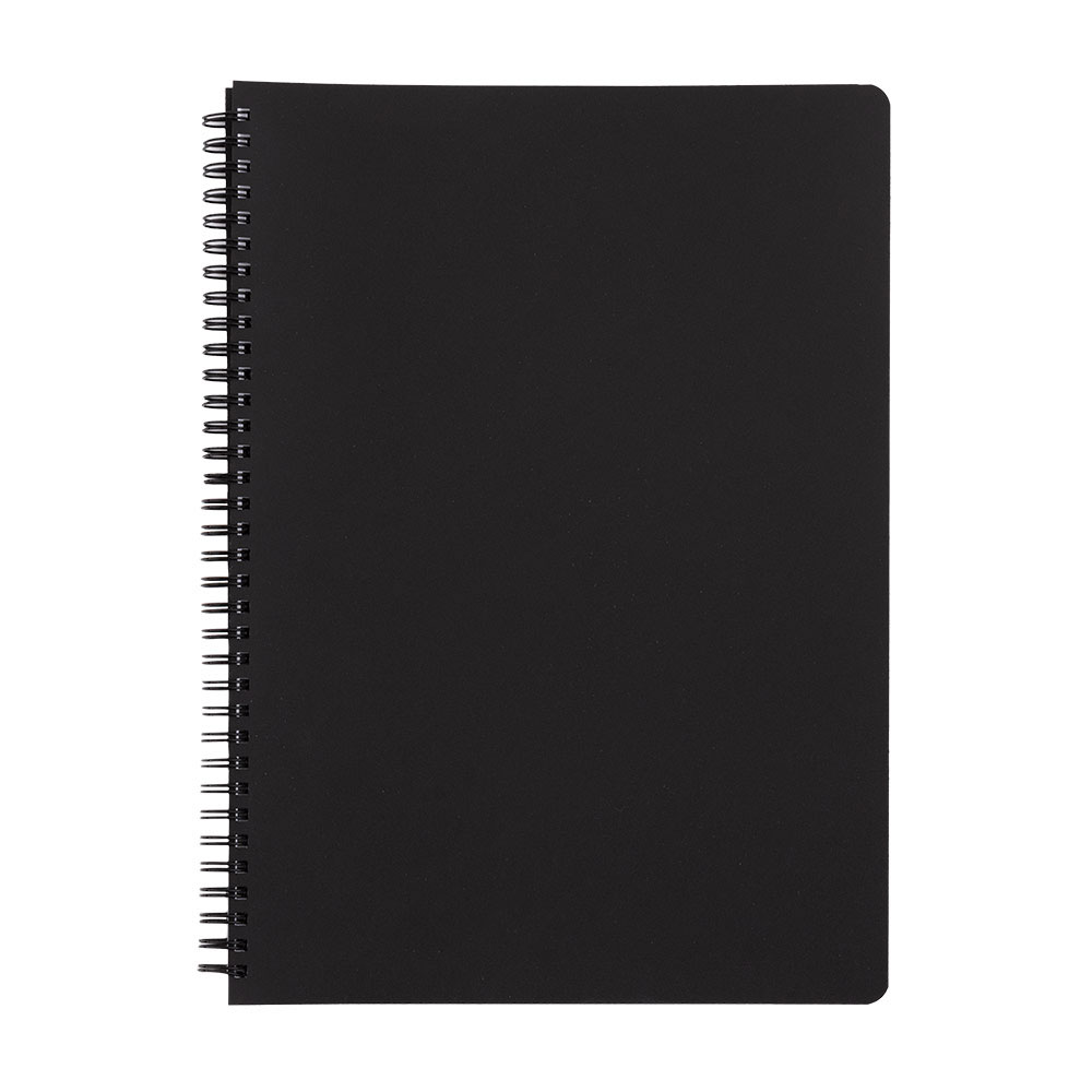 Kroužkový blok Classic A4, PP - černý