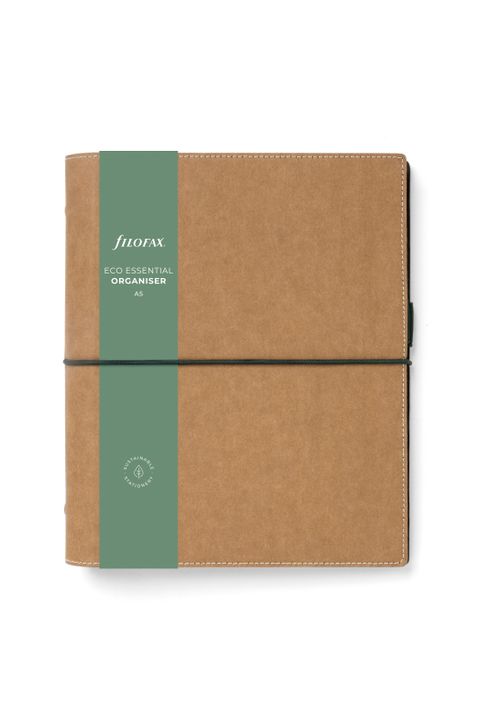 Obrázek produktu: Kroužkový diář 2025 Filofax Eco Essentials A5 - golden oak