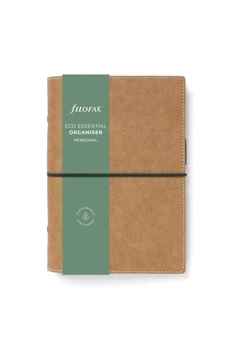 Obrázek produktu: Kroužkový diář 2025 Filofax Eco Essentials osobní - golden oak