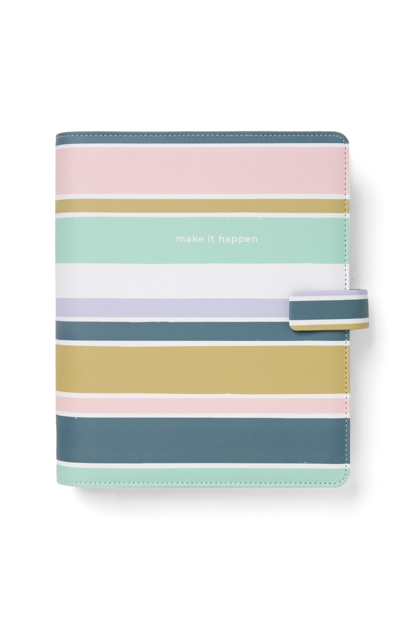 Kroužkový diář 2025 Filofax Good Vibes A5 - stripes