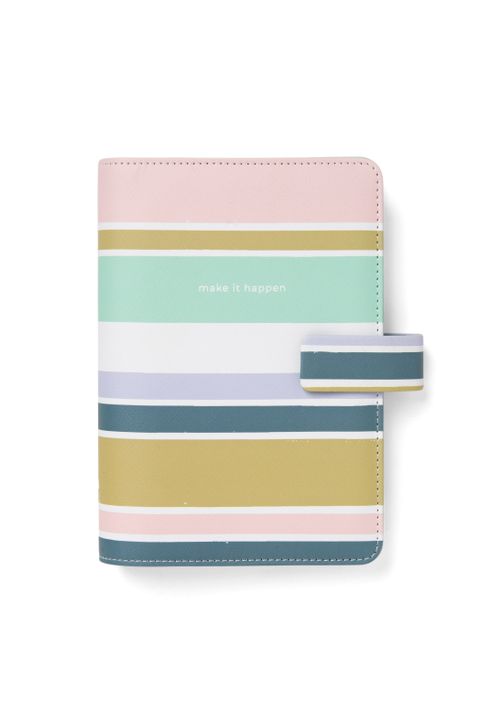 Obrázek produktu: Kroužkový diář 2025 Filofax Good Vibes osobní - stripes